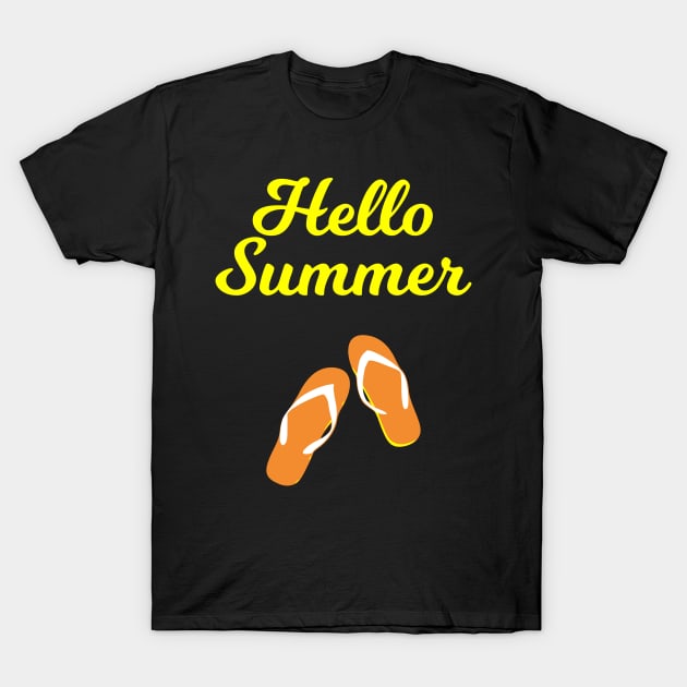 Summertime T-Shirt by Boo Face Designs